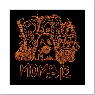 Mombie - Happy Happy Halloween Posters and Art